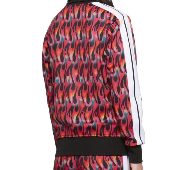 Authentic Palm angels Multicolor burning track jacket - Picture 2 of 6